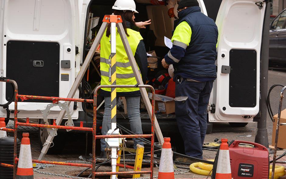 camion assainissement Linas